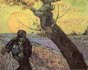 Vincent Van Gogh The Sower oil